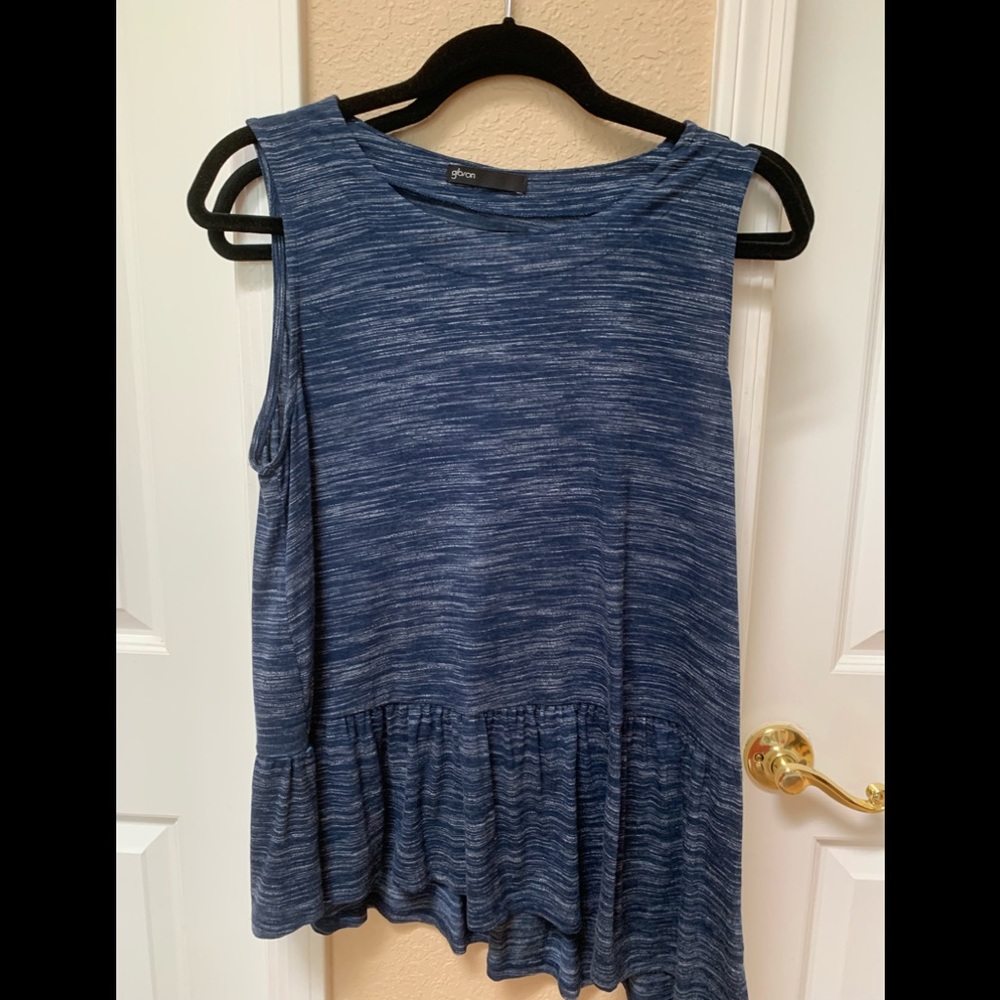Nordstrom Gibson ruffled top